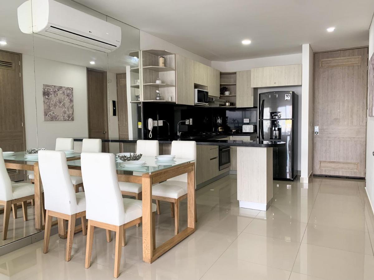 Oceanview Escape Pool, Jacuzzi & Gym In Bocagrande Apartment Cartagena ภายนอก รูปภาพ