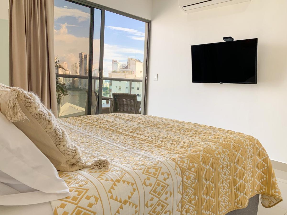 Oceanview Escape Pool, Jacuzzi & Gym In Bocagrande Apartment Cartagena ภายนอก รูปภาพ